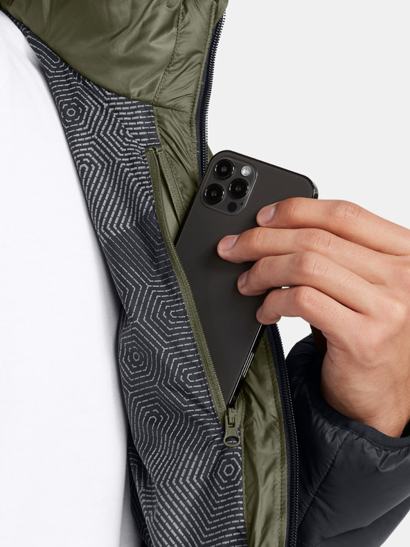 Under Armour Herren Under Armour LEGEND DOWN HOODED JACKET-GRN