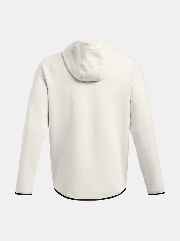 Under Armour Herren Sweatshirt Under Armour UA Unstoppable Flc FZ HD EU-WHT