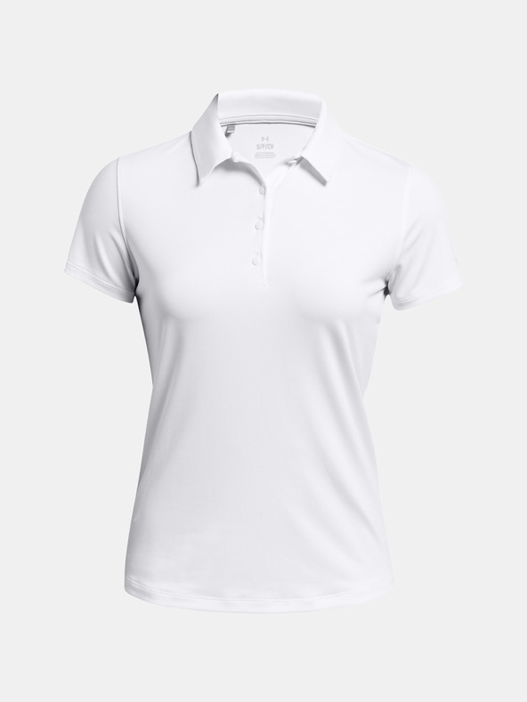 Under Armour Damen Under Armour UA Playoff SS Polo-WHT