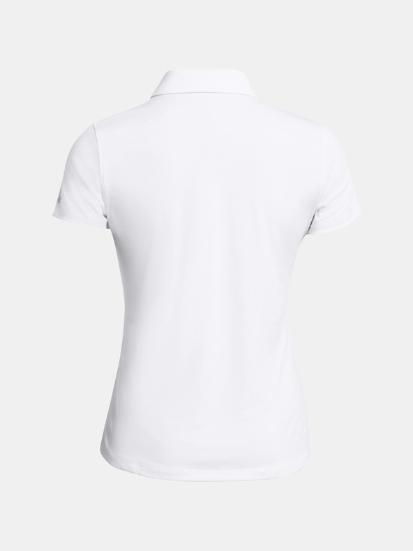 Under Armour Damen Under Armour UA Playoff SS Polo-WHT