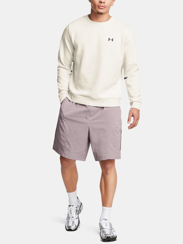 Under Armour Herren Under Armour UA Unstoppable Flc Crew Sweatshirt EU-WHT