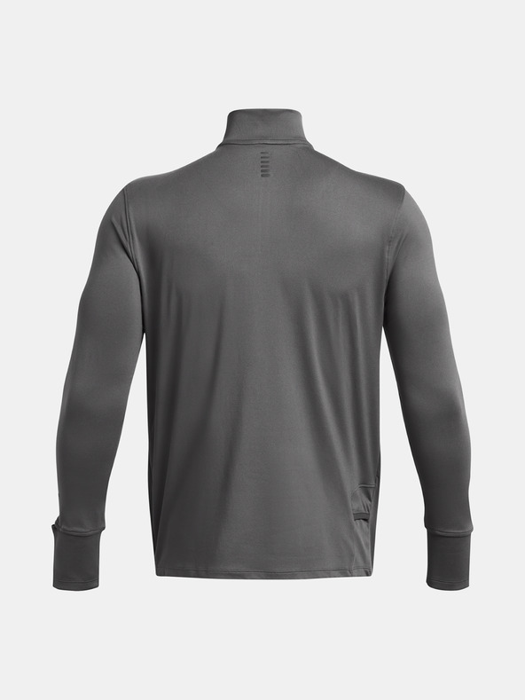 Under Armour Herren Shirt Under Armour UA LAUNCH PRO 1/4 ZIP-GRY