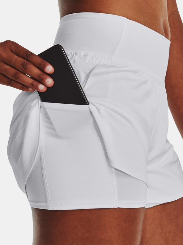 Under Armour Under Armour Frauen Flex Woven 2-in-1 Short-WHT Shorts