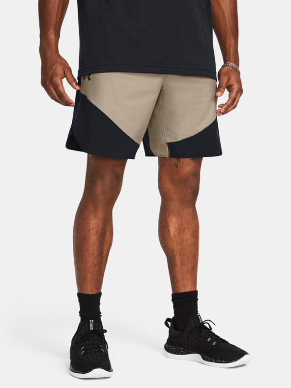 Under Armour Herren Shorts Under Armour UA Peak Woven Hybrid Short-BRN