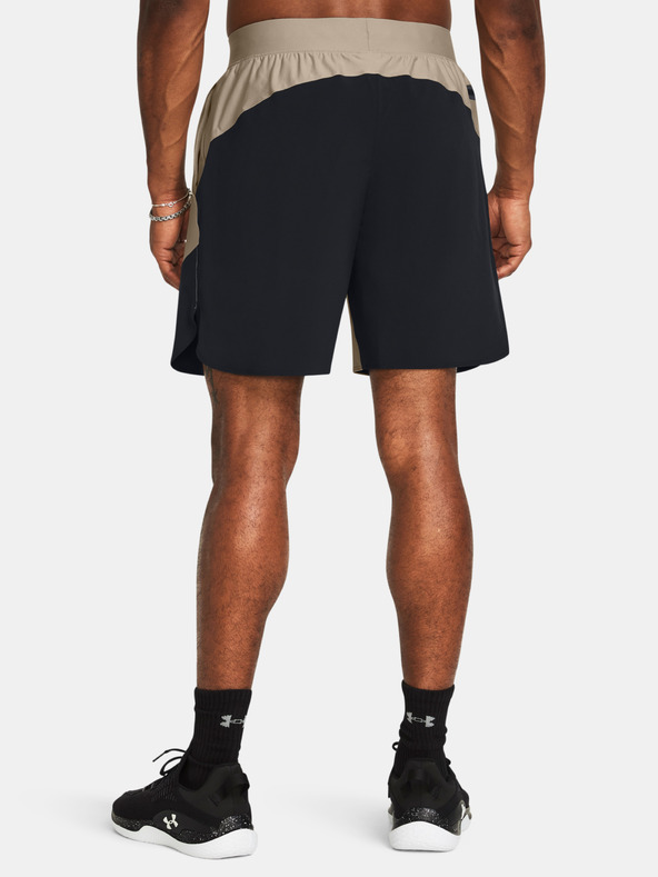 Under Armour Herren Shorts Under Armour UA Peak Woven Hybrid Short-BRN