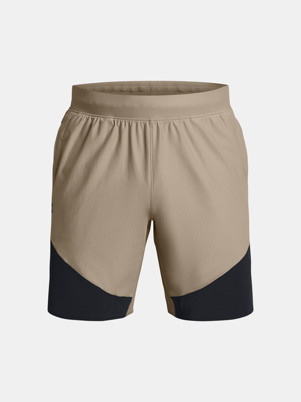 Under Armour Herren Shorts Under Armour UA Peak Woven Hybrid Short-BRN
