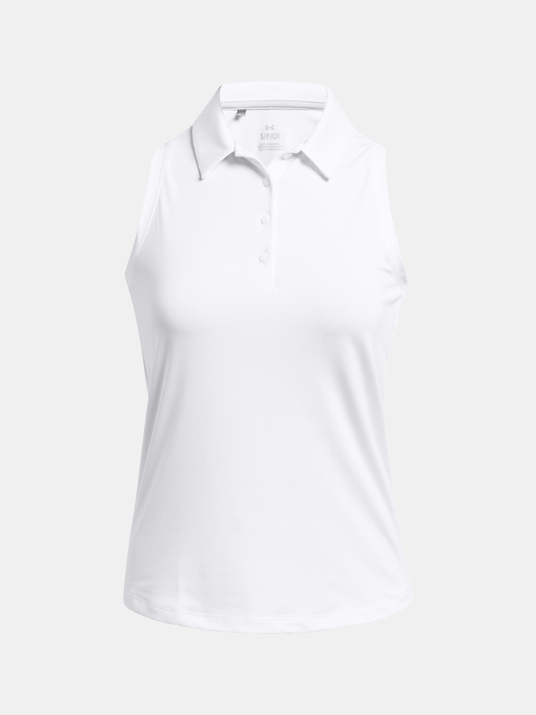 Under Armour Damen Under Armour UA Playoff SL Polo-WHT