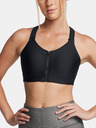 Under Armour Damen Sport-BH Under Armour UA Infinity High Zip 2.0 Bra-BLK