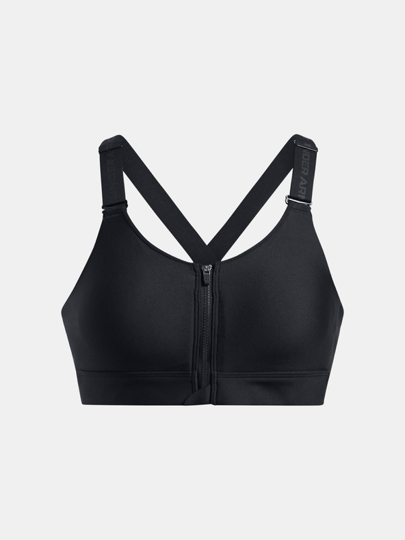 Under Armour Damen Sport-BH Under Armour UA Infinity High Zip 2.0 Bra-BLK