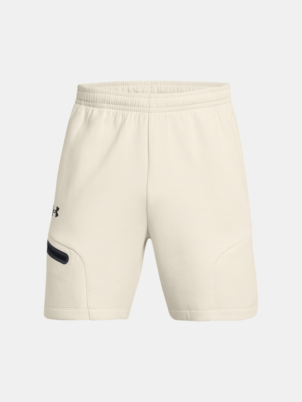 Under Armour Herren-Shorts Under Armour UA Unstoppable Flc Shorts-WHT