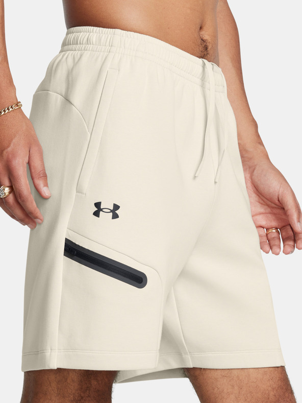 Under Armour Herren-Shorts Under Armour UA Unstoppable Flc Shorts-WHT