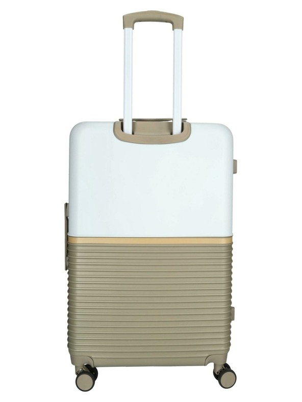 Enrico Benetti Reisekoffer Enrico Benetti Princetown L Taupe/Ivory