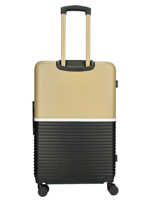 Enrico Benetti Reisekoffer Enrico Benetti Princetown L Black/Camel