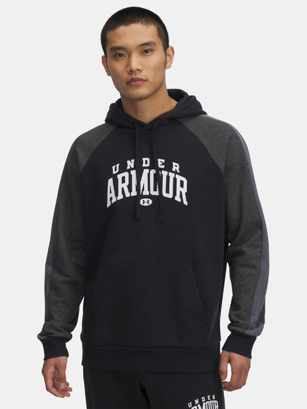 Under Armour Herren Kapuzenpullover Under Armour UA Rival Flc CB Hood-BLK
