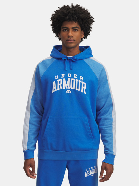 Under Armour Herren Kapuzenpullover Under Armour UA Rival Flc CB Hood-BLU