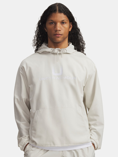 Under Armour Herren Kapuzenpullover Under Armour UA Unstoppable Wvn Hoodie-WHT
