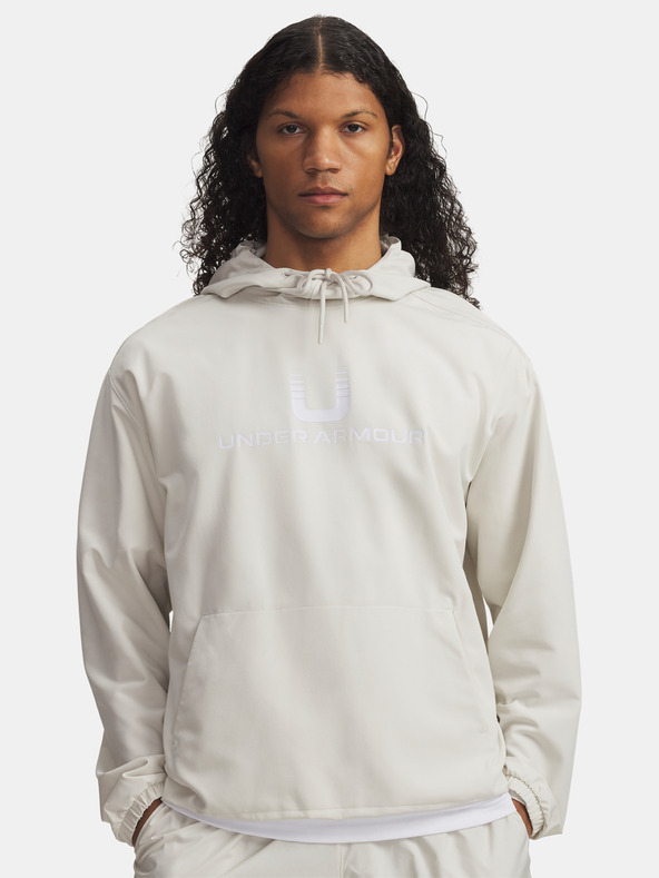 Under Armour Herren Kapuzenpullover Under Armour UA Unstoppable Wvn Hoodie-WHT