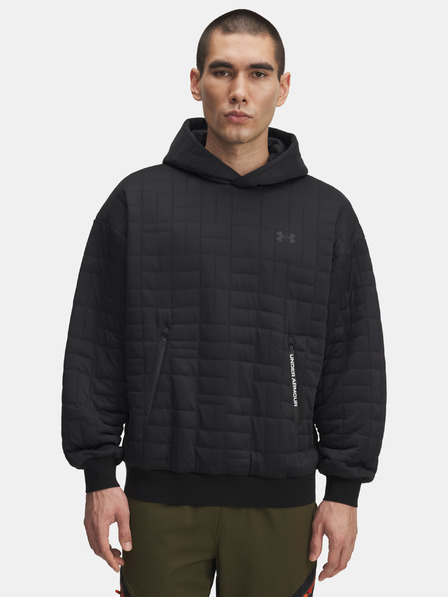 Under Armour Herren Kapuzenpullover Under Armour UA Unstoppable Flc Txtr Hdy-BLK