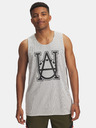 Under Armour Herren Tank Top Under Armour UA M Courtside Reversble Jsy-WHT