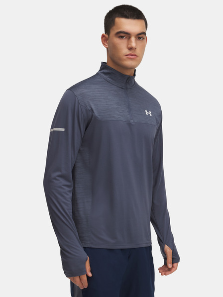Under Armour Herren T-Shirt Under Armour UA Tech Utility 1/4 Zip-BLU