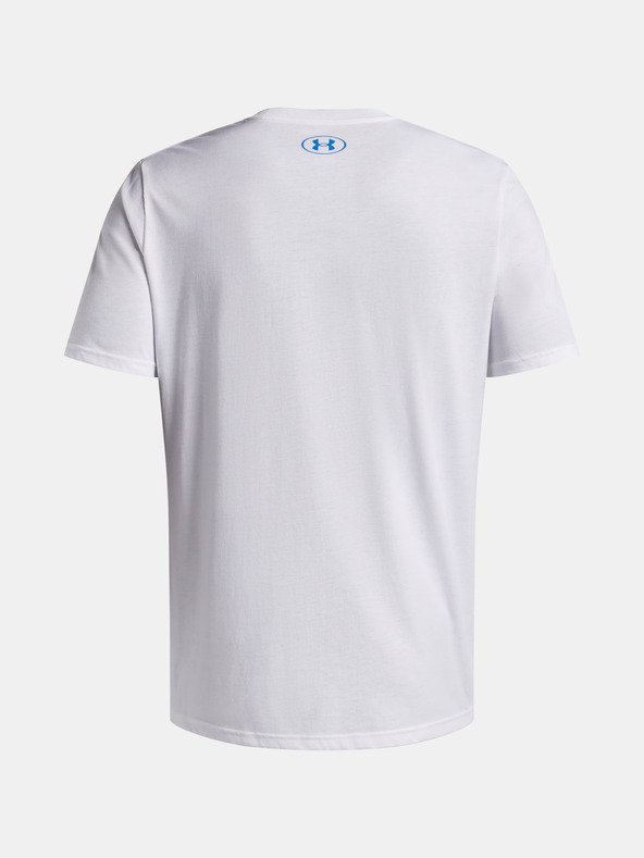 Under Armour Herren T-Shirt Under Armour UA TRIPLE STACK LC LOGO SS-WHT