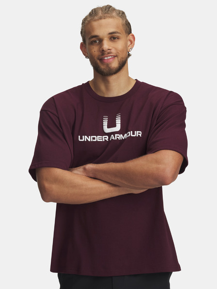 Under Armour Herren T-Shirt Under Armour UA HWT U LOGO SS-RED