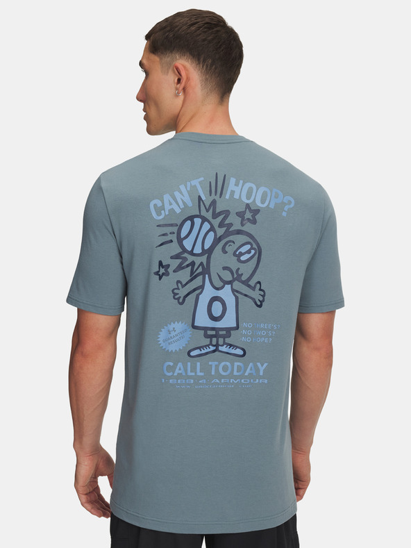 Under Armour Herren T-Shirt Under Armour UA M 60/40S Can't Hoop SS-BLU