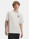 Under Armour Herren T-Shirt Under Armour UA M HWT OS Hoops Courtside-WHT
