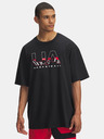 Under Armour Herren T-Shirt Under Armour UA M HWT Hoops Branded SS-BLK