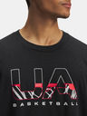 Under Armour Herren T-Shirt Under Armour UA M HWT Hoops Branded SS-BLK