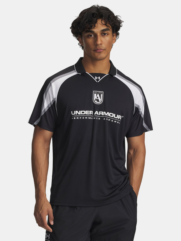 Under Armour Herren T-Shirt Under Armour UA M 96 Terrace Jersey SS-BLK