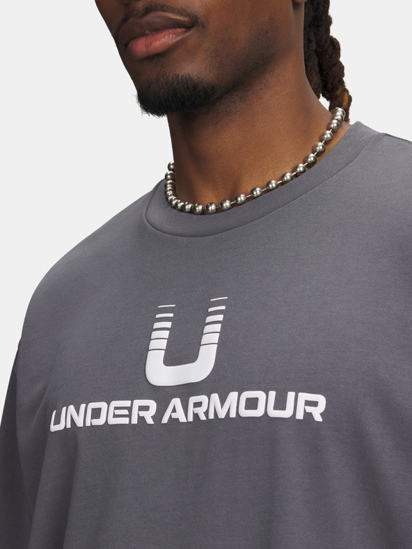 Under Armour Herren T-Shirt Under Armour UA HWT U LOGO SS-GRY