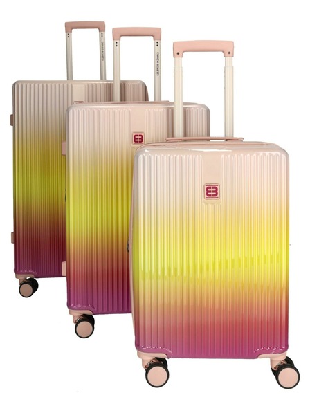 Enrico Benetti Reisekofferset Enrico Benetti Havana 21001-03 Fuchsia