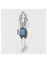 Enrico Benetti Tasche Enrico Benetti Suzie 66845 Jeansblau