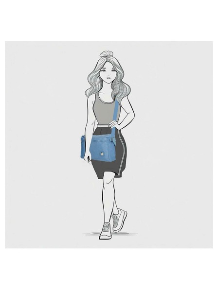 Enrico Benetti Tasche Enrico Benetti Suzie 66845 Jeansblau