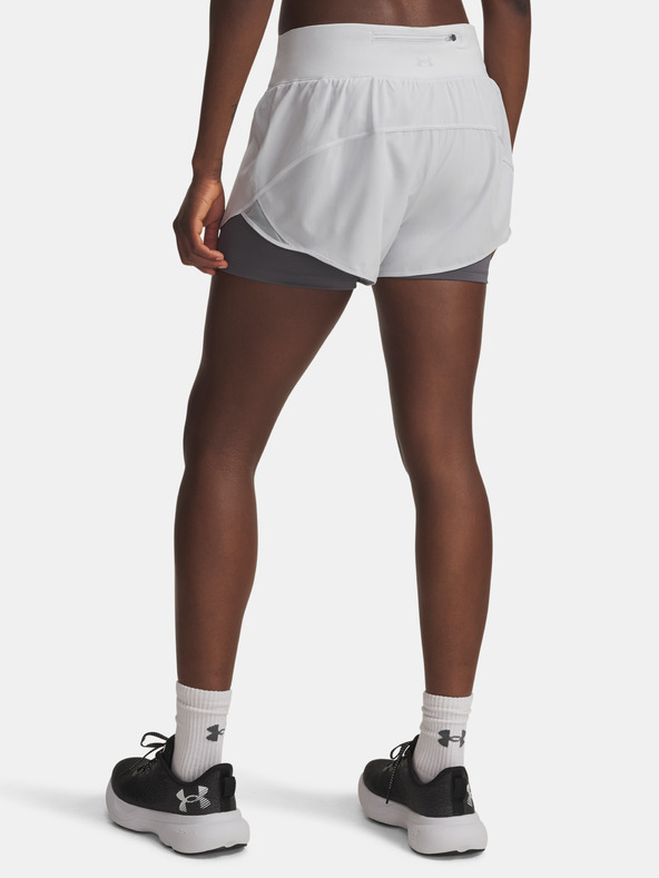 Under Armour Damen-Shorts Under Armour UA Launch Pro 3in 2in1 Shorts-GRY