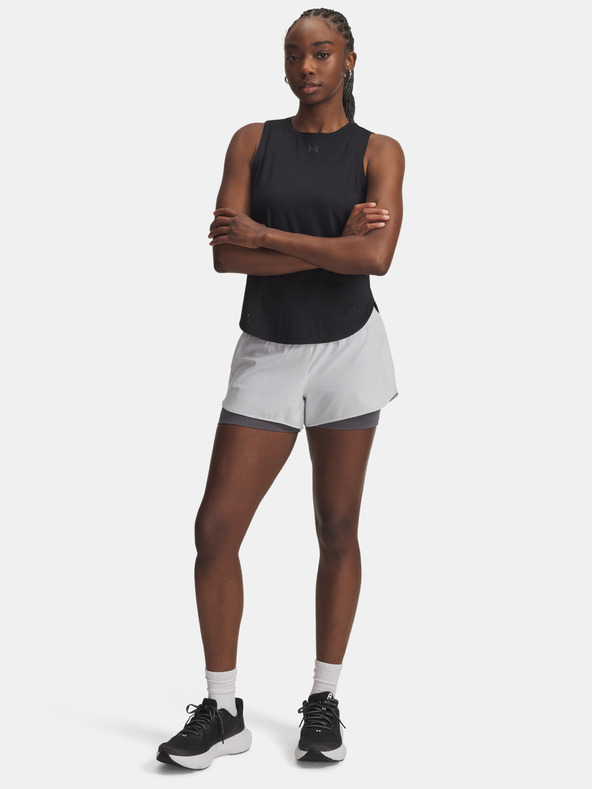 Under Armour Damen-Shorts Under Armour UA Launch Pro 3in 2in1 Shorts-GRY