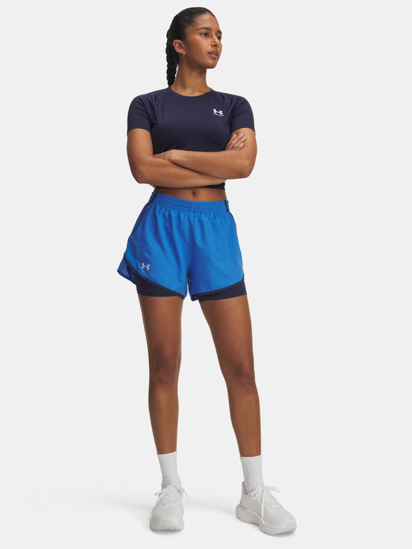 Under Armour Damen-Shorts Under Armour UA Fly By 2-in-1 Shorts-BLU