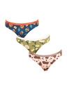 Dedoles Dreier-Set - fröhliche Damen-Slips Dedoles