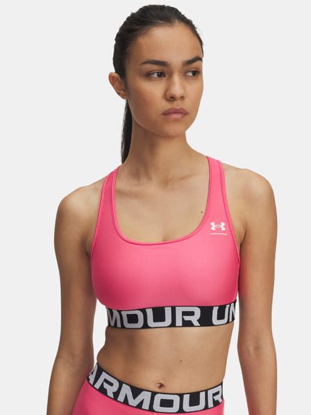 Under Armour Damen-Bustier Under Armour UA HG Mid Branded-PNK