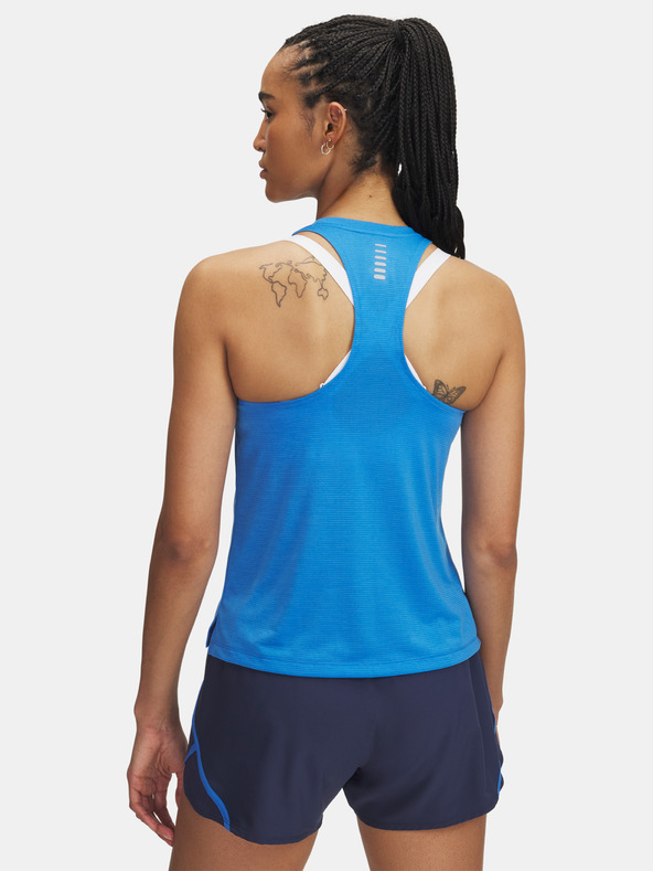 Under Armour Damen-Top Under Armour UA Launch Singlet-BLU