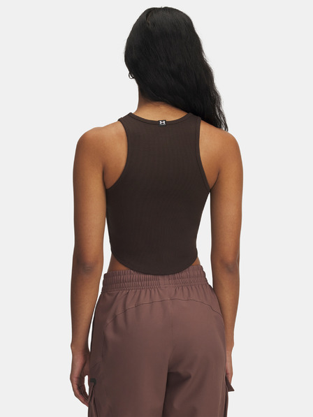 Under Armour Damen-Top Under Armour UA Rival Rib Tank-BRN