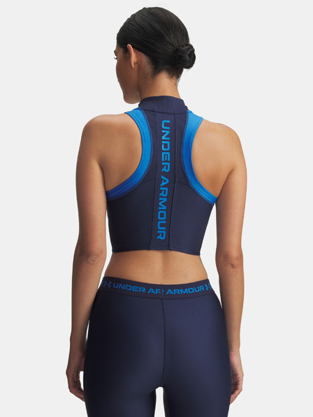 Under Armour Damen-Top Under Armour UA HG Rib Tank-BLU