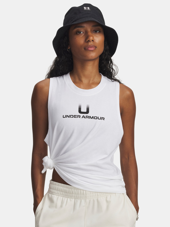 Under Armour Damen-Top Under Armour UA Varsity U Tank-WHT