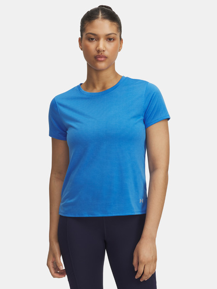 Under Armour Damen-T-Shirt Under Armour UA Launch Shortsleeve-BLU