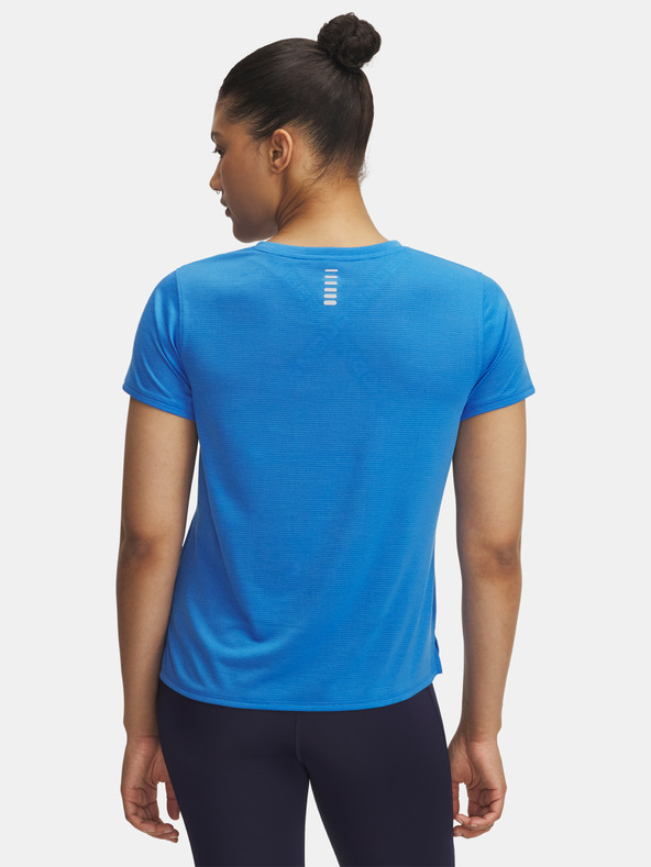 Under Armour Damen-T-Shirt Under Armour UA Launch Shortsleeve-BLU