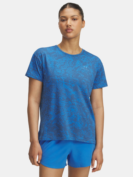 Under Armour Damen-T-Shirt Under Armour Vanish Energy SS 2.0 Print-BLU