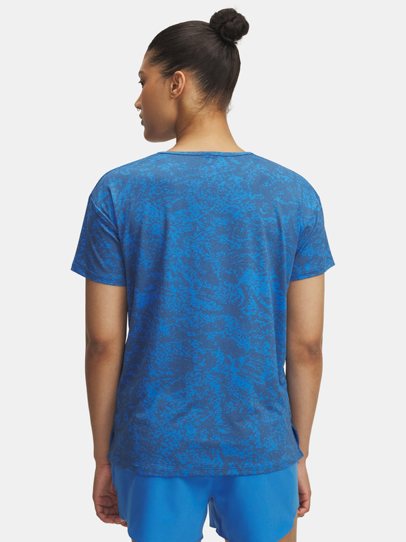 Under Armour Damen-T-Shirt Under Armour Vanish Energy SS 2.0 Print-BLU