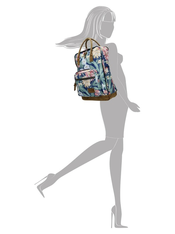 Enrico Benetti Rucksack Enrico Benetti Santiago 46180 Navy Blume