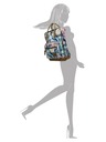 Enrico Benetti Rucksack Enrico Benetti Santiago 46180 Navy Blume